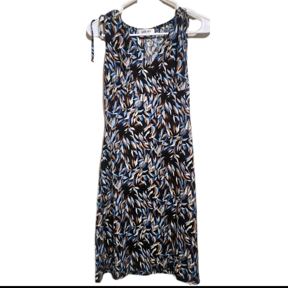 Vintage 90's Abstract Sleeveless Dress